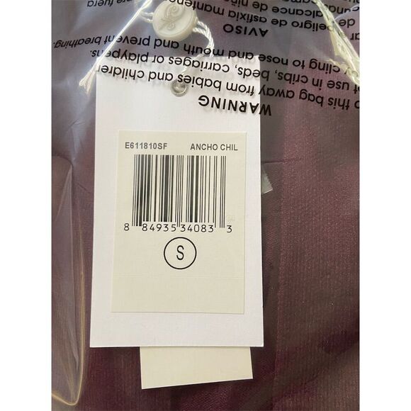 Evolution Open Front Cardigan Sweater Burgundy Available in Size XS and S​ - Picture 9 of 10